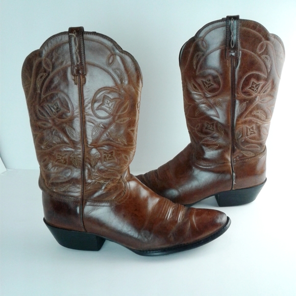 Ariat Shoes - Ariat Heritage R Tie Western Cowboy Brown Boots